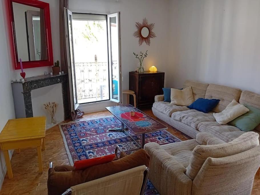 Cosy, Climatise, Au Coeur De Sete Appartement Buitenkant foto